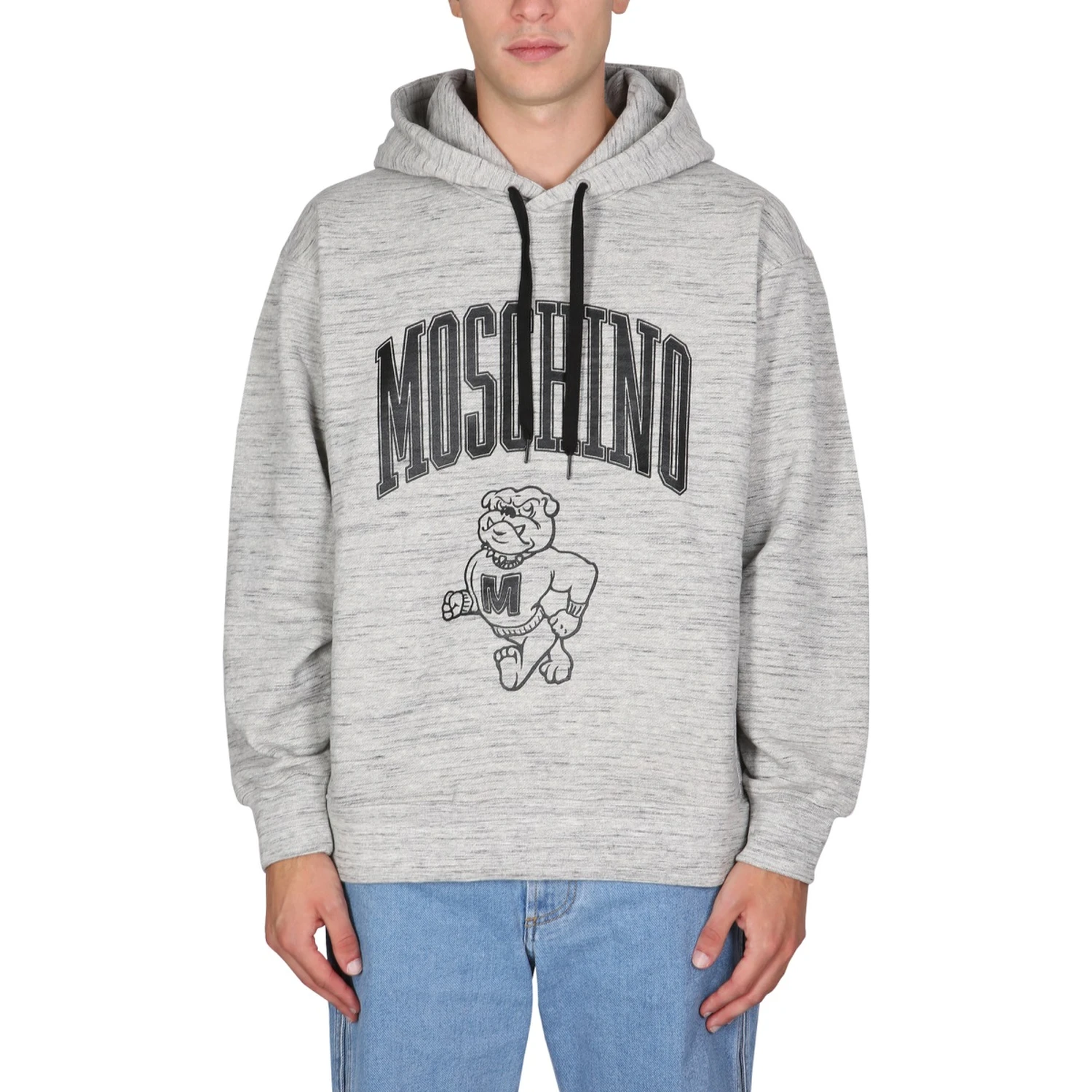 SWEATSHIRT WITH LOGO PRINT