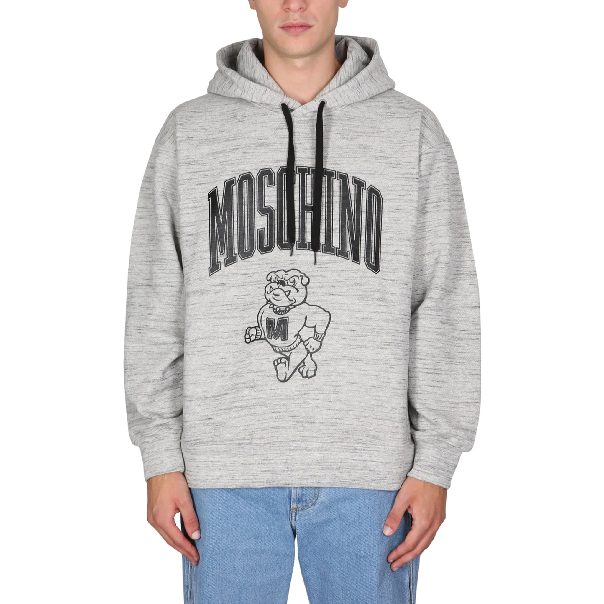 SWEATSHIRT WITH LOGO PRINT