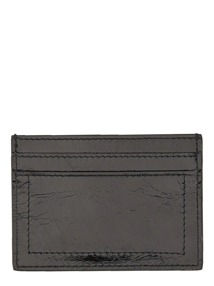 CARD HOLDER WITH GOLD PLAQUE alternative
