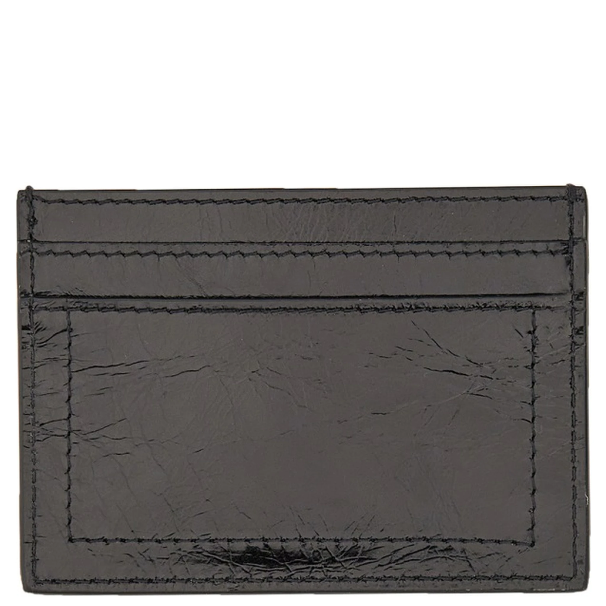 CARD HOLDER WITH GOLD PLAQUE