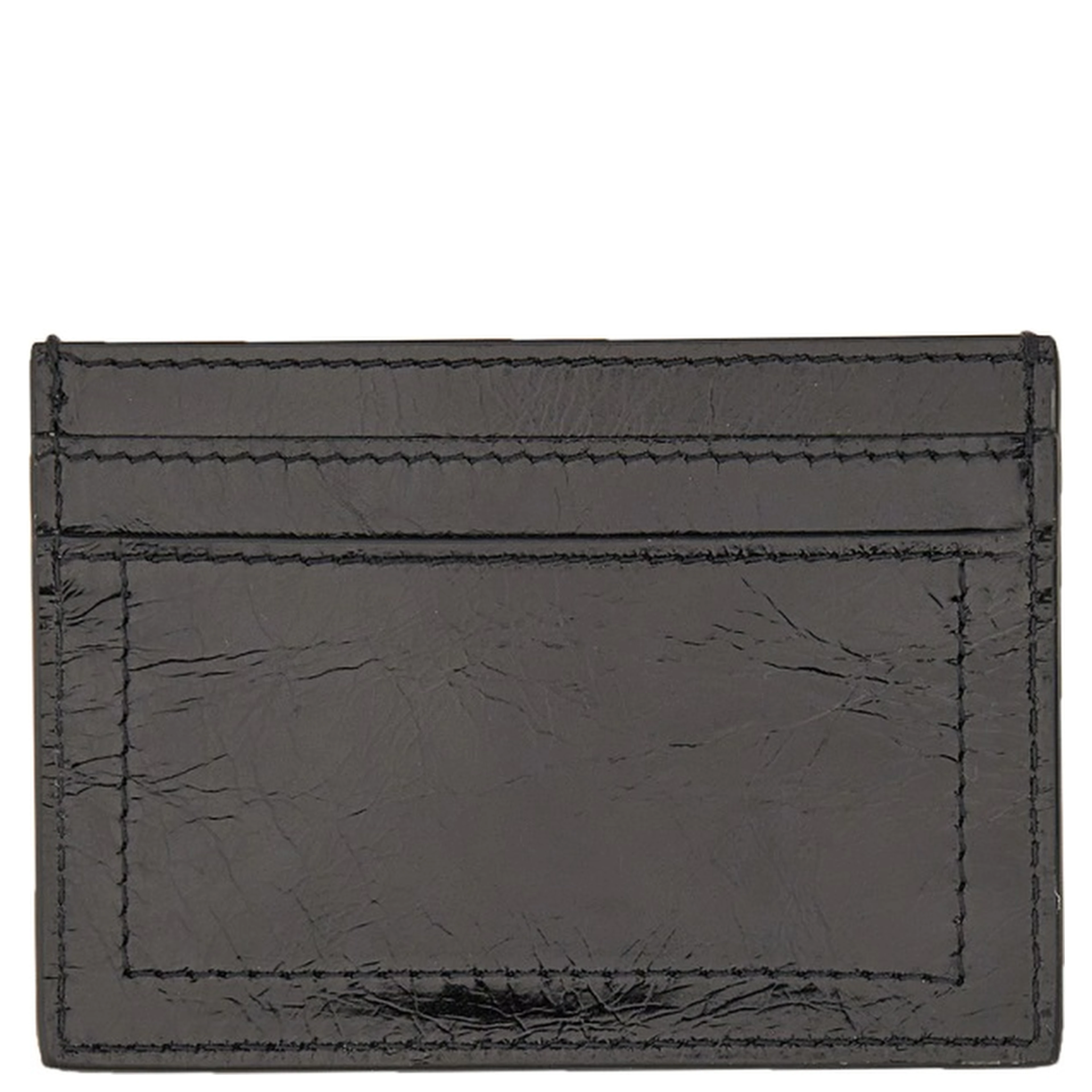 CARD HOLDER WITH GOLD PLAQUE