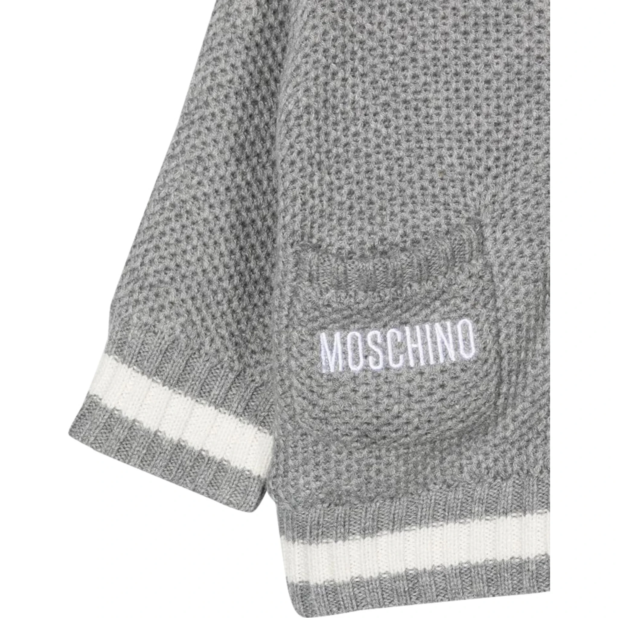 TEDDY BEAR HOODED CARDIGAN