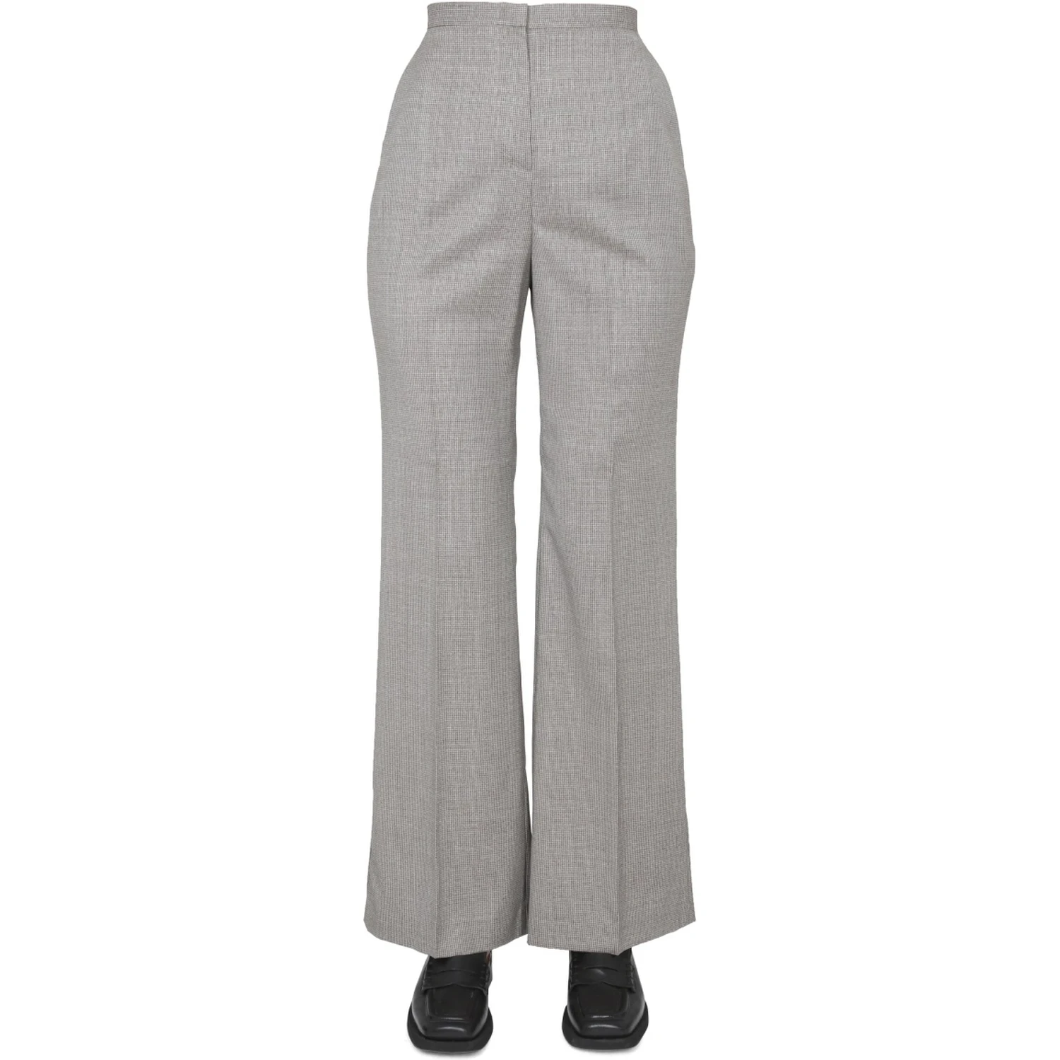 MICRO HOUNDSTOOTH PANTS