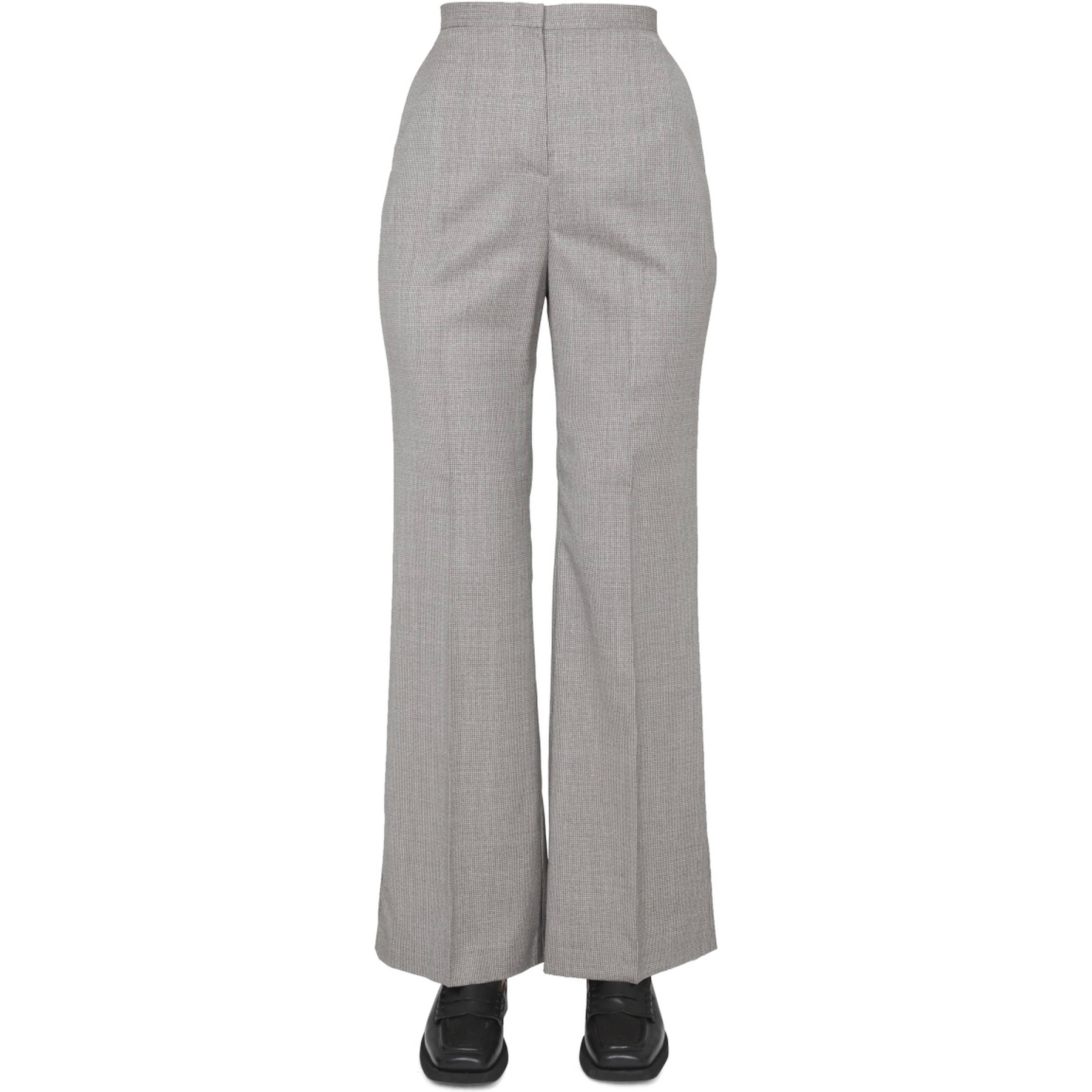 MICRO HOUNDSTOOTH PANTS