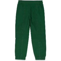 PANTS WITH LOGO PATCH