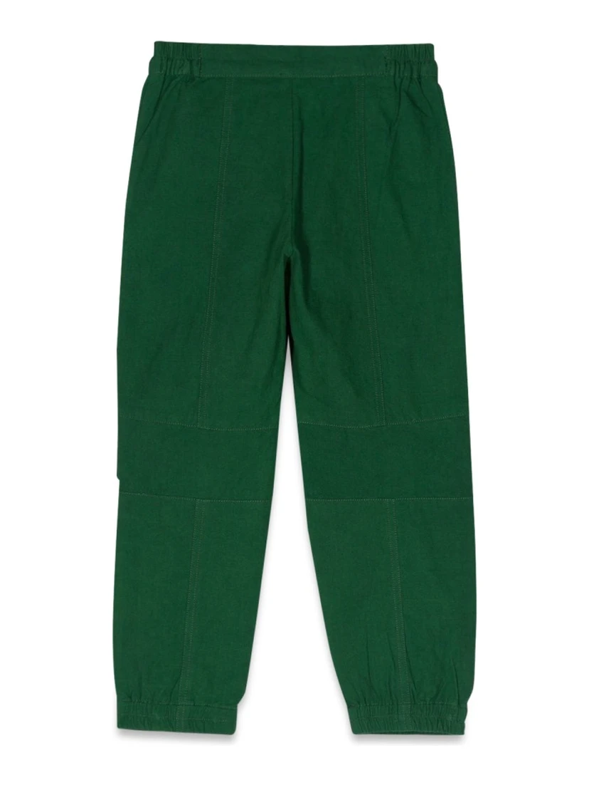 PANTS WITH LOGO PATCH