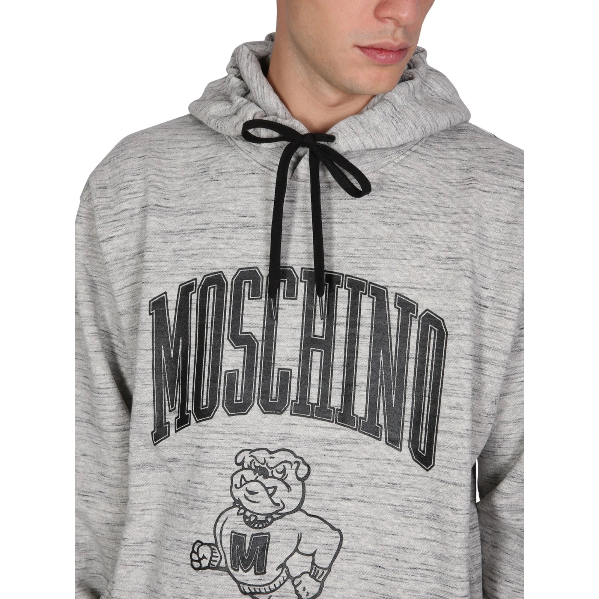SWEATSHIRT WITH LOGO PRINT