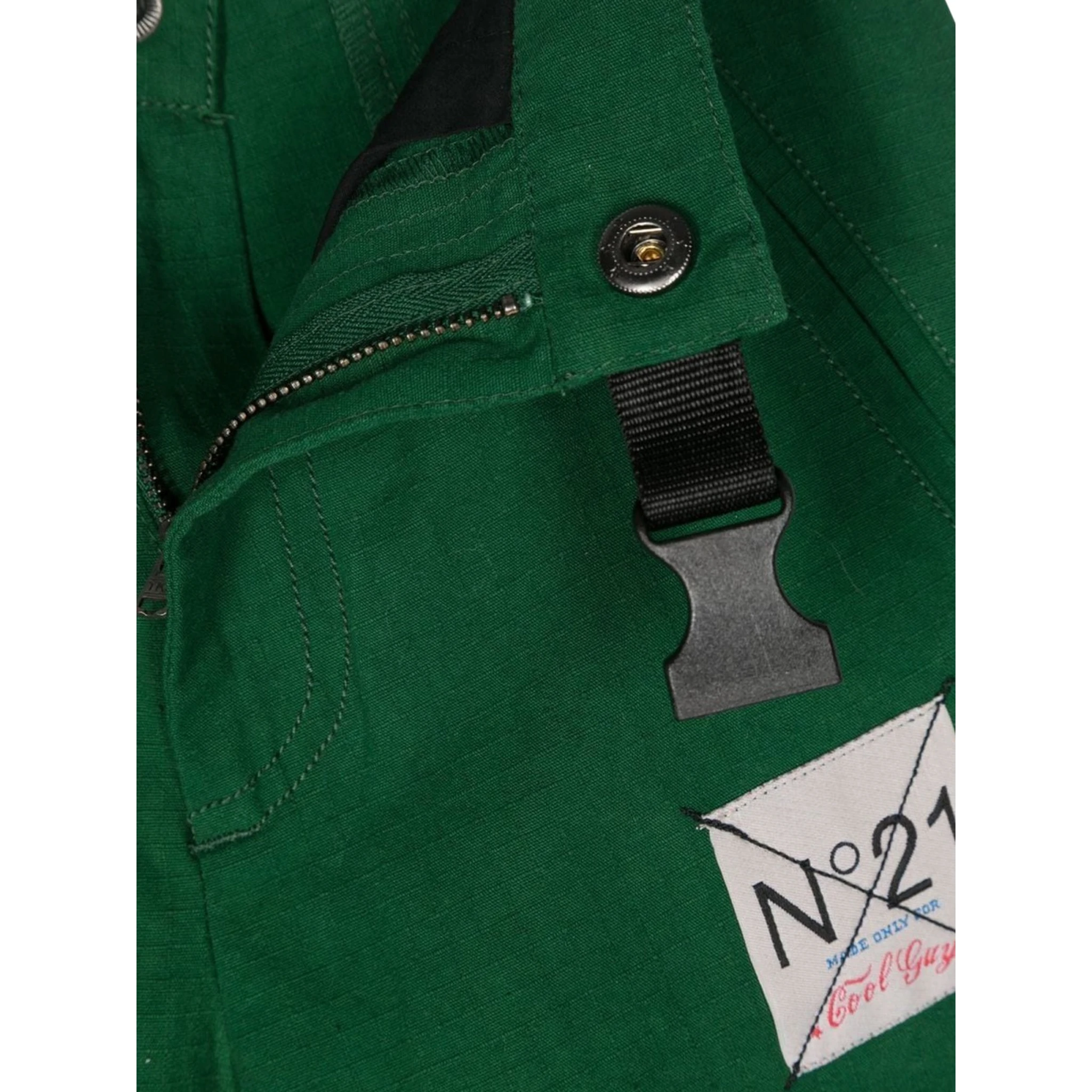 PANTS WITH LOGO PATCH