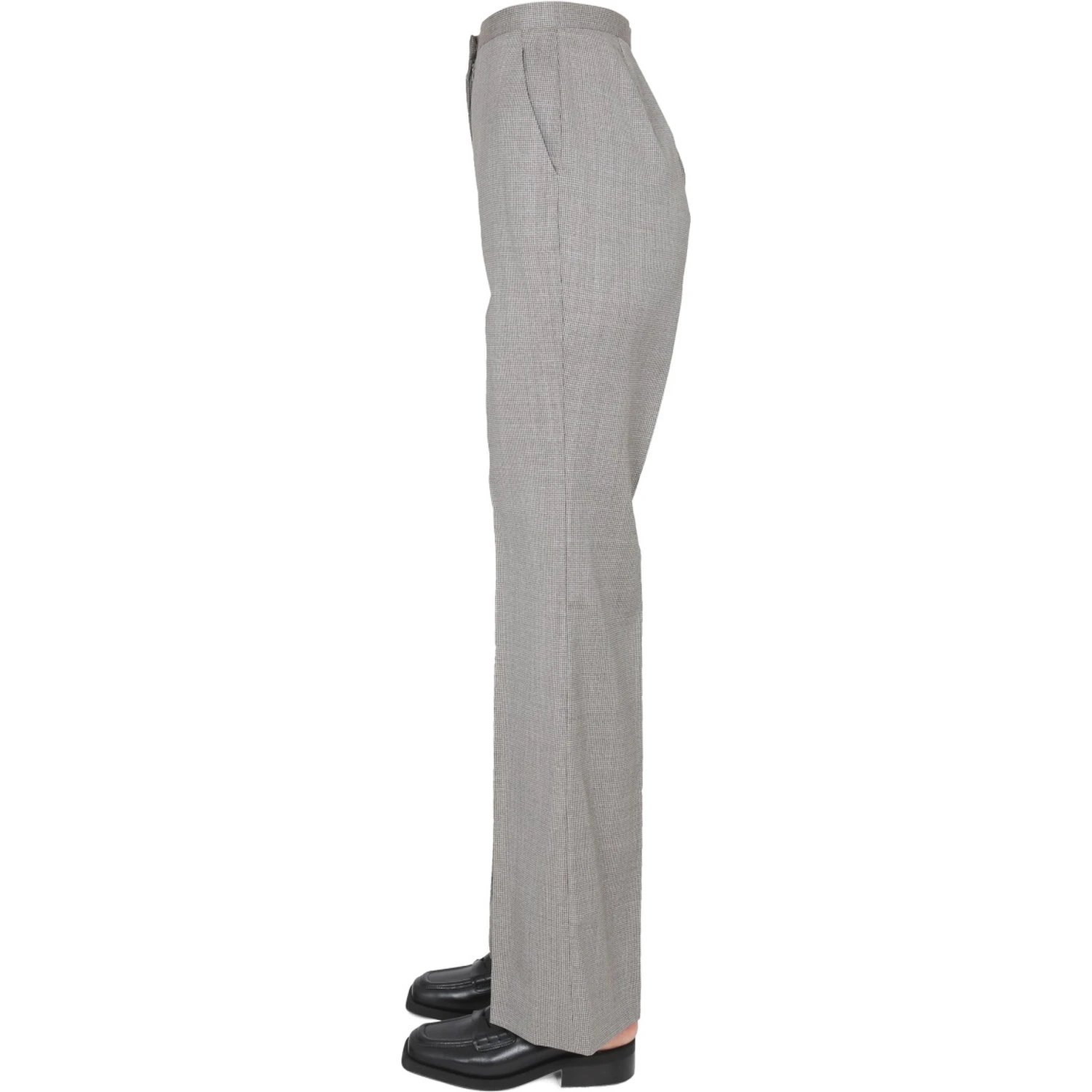MICRO HOUNDSTOOTH PANTS