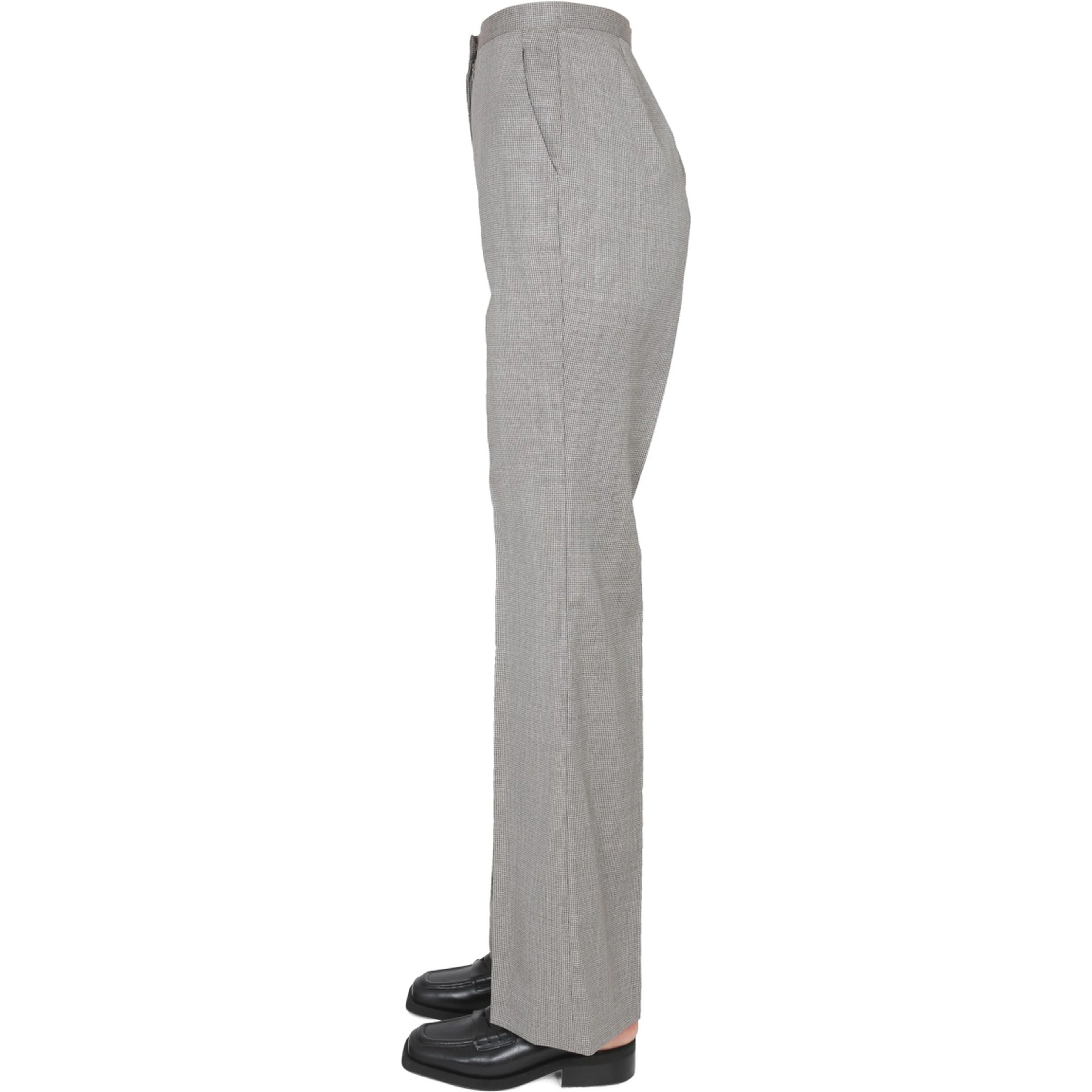 MICRO HOUNDSTOOTH PANTS