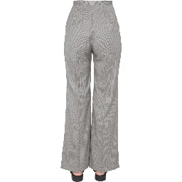 MICRO HOUNDSTOOTH PANTS
