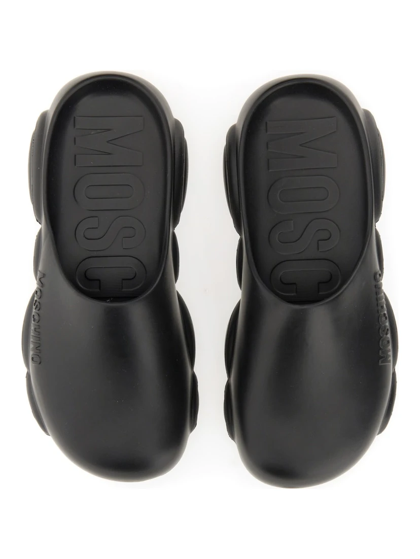 RUBBER TEDDY SOLE MULES