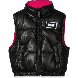 REVERSIBLE SLEEVELESS DOWN JACKET