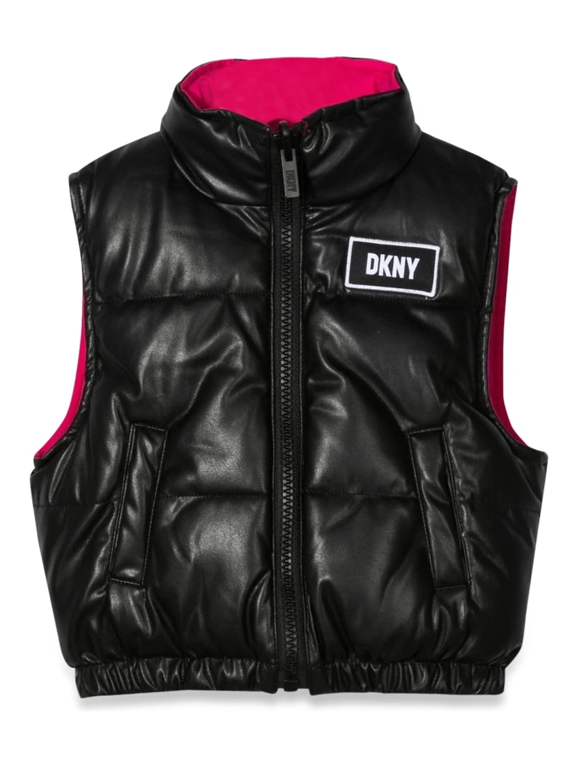 REVERSIBLE SLEEVELESS DOWN JACKET
