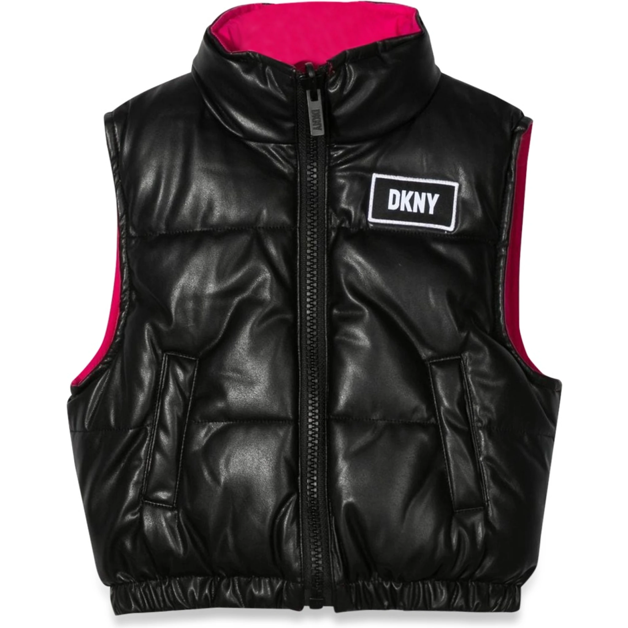 REVERSIBLE SLEEVELESS DOWN JACKET