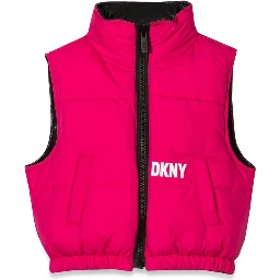 REVERSIBLE SLEEVELESS DOWN JACKET