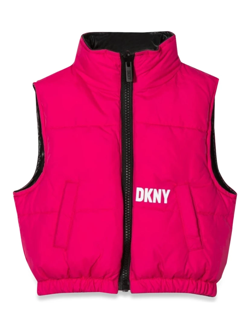REVERSIBLE SLEEVELESS DOWN JACKET