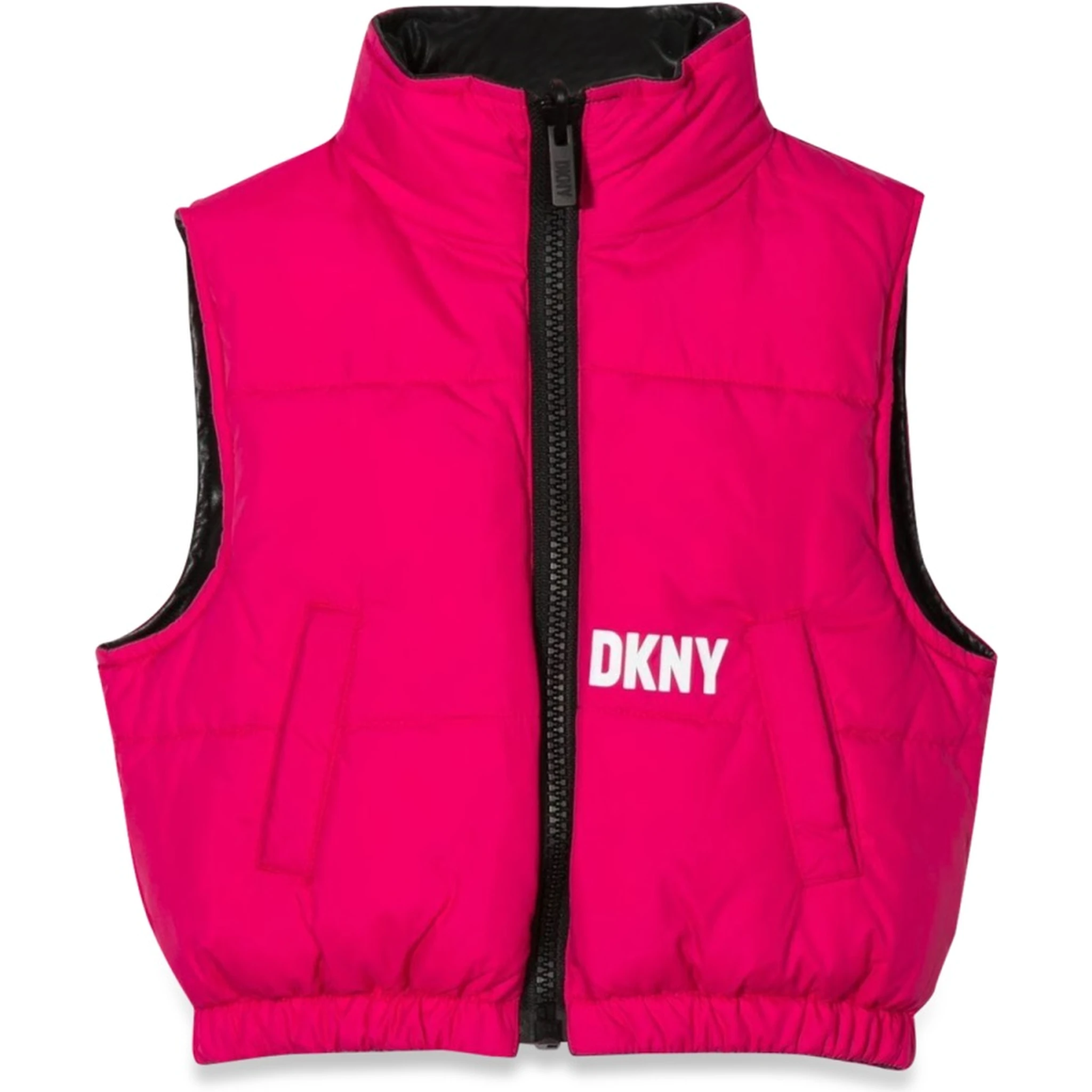 REVERSIBLE SLEEVELESS DOWN JACKET