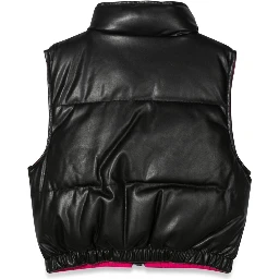REVERSIBLE SLEEVELESS DOWN JACKET