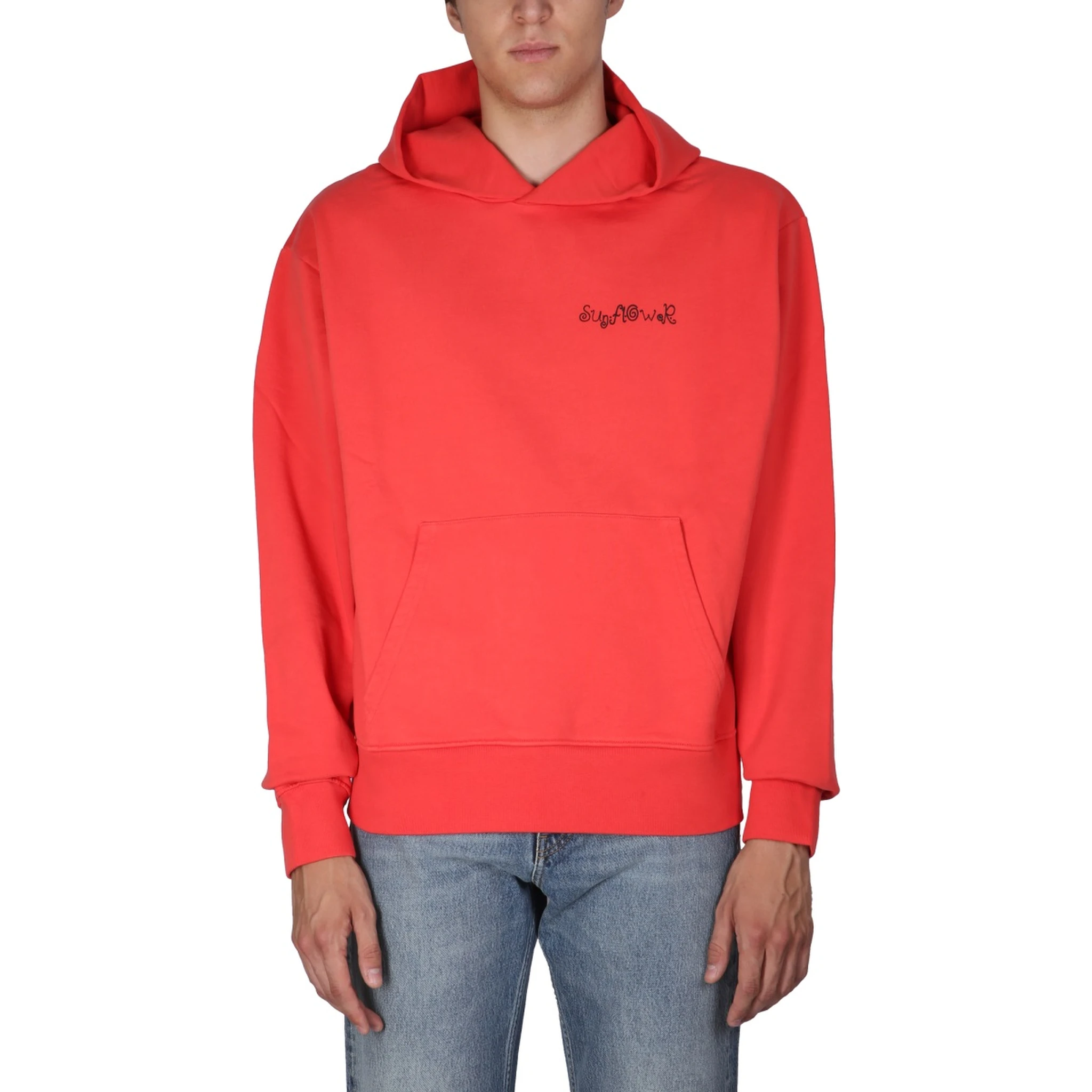 SWEATSHIRT WITH LOGO EMBROIDERY