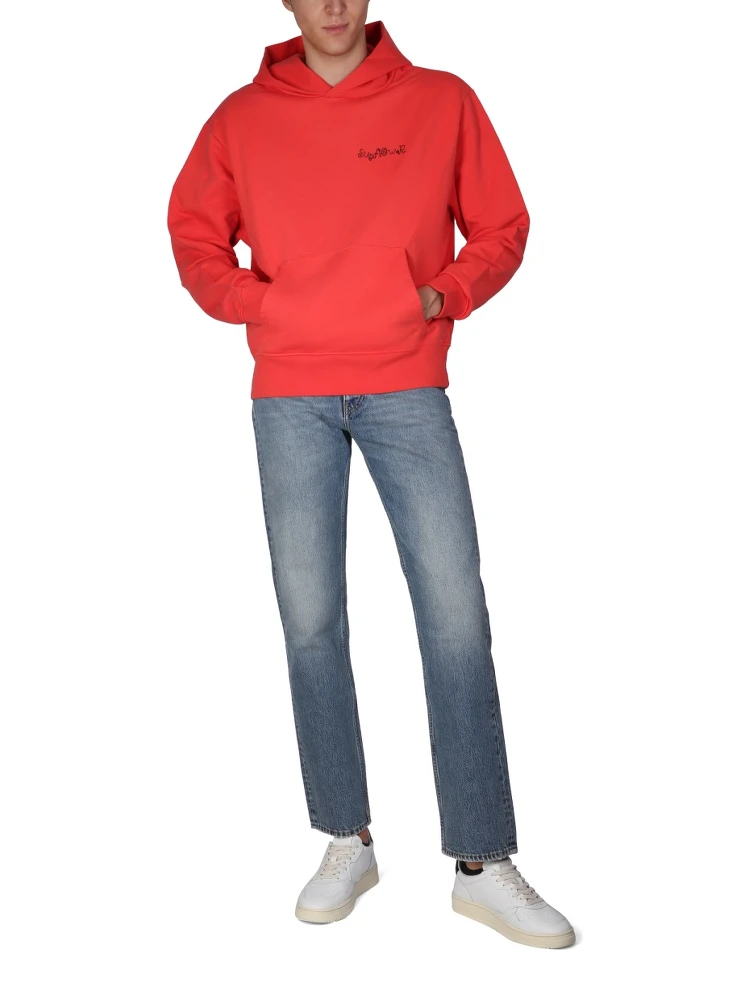 SWEATSHIRT WITH LOGO EMBROIDERY alternative