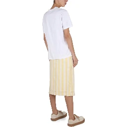 STRIPED PATTERN SKIRT
