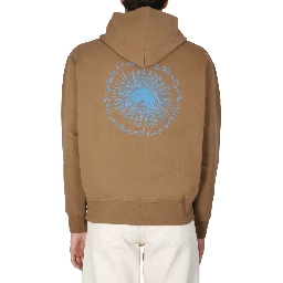 SWEATSHIRT WITH LOGO EMBROIDERY