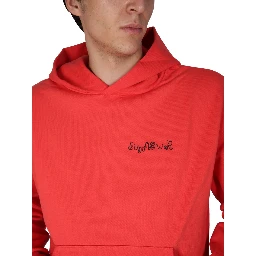 SWEATSHIRT WITH LOGO EMBROIDERY