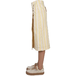 STRIPED PATTERN SKIRT