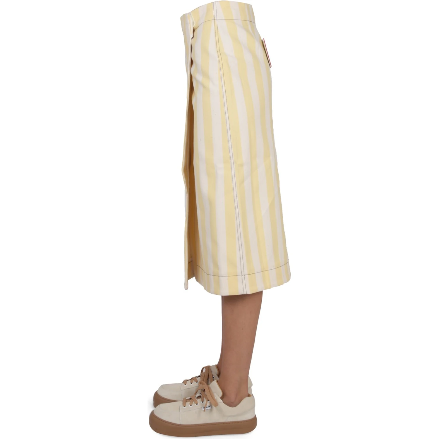 STRIPED PATTERN SKIRT