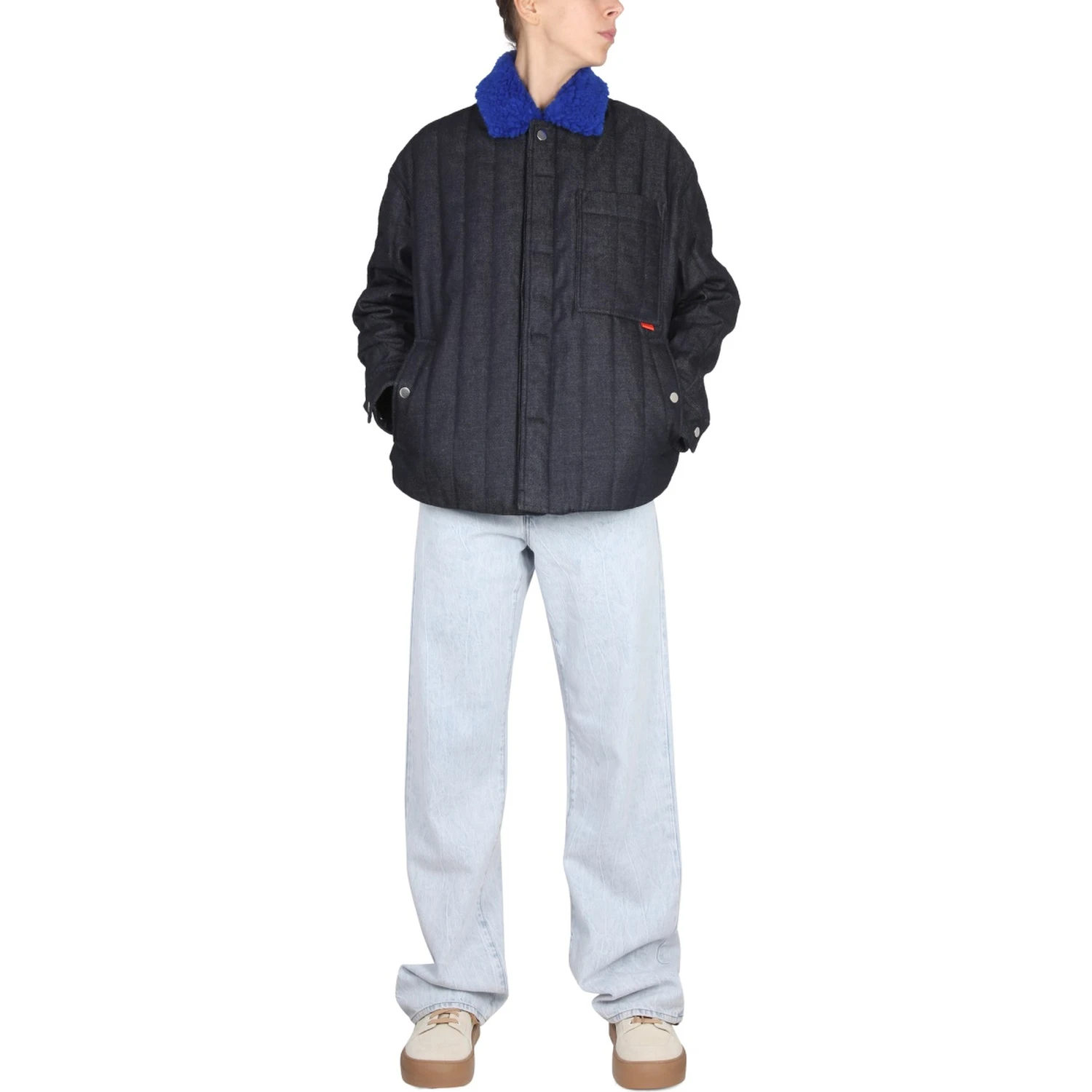 JACKET WITH FAUX FUR