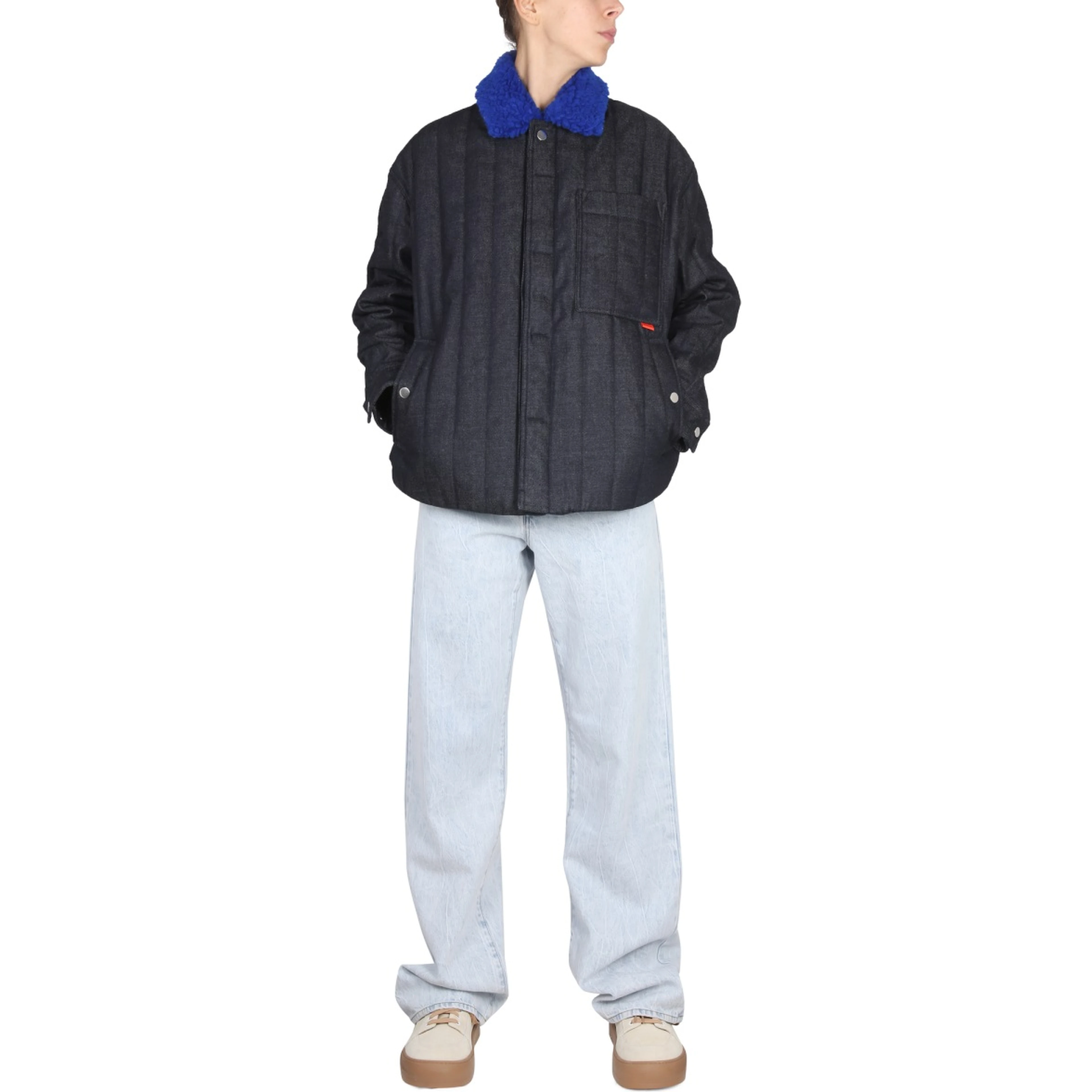 JACKET WITH FAUX FUR