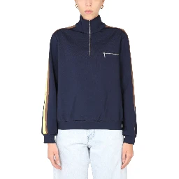 SWEATSHIRT WITH FRONT ZIPPER