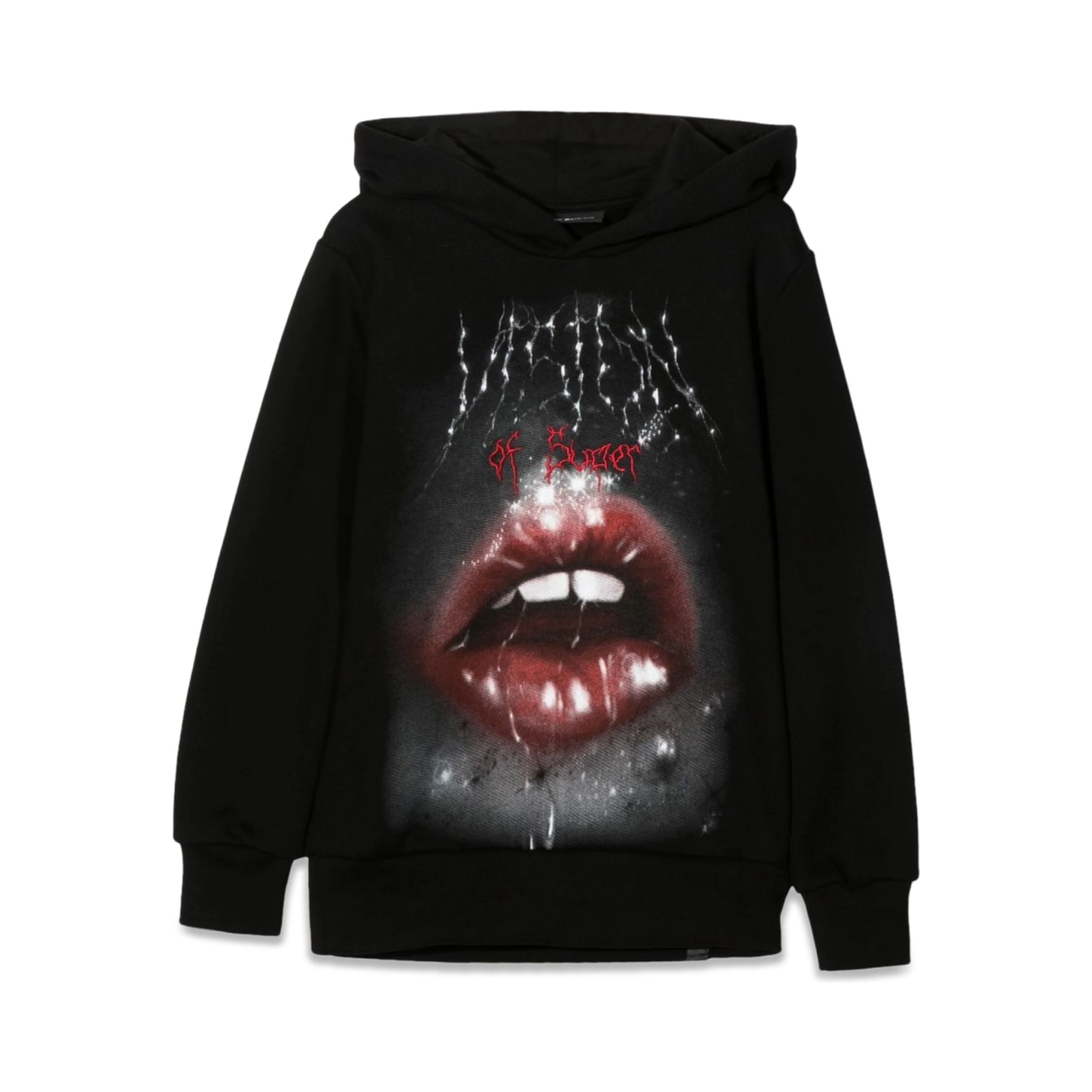 HOODIE ROCK MOUTH PRINT