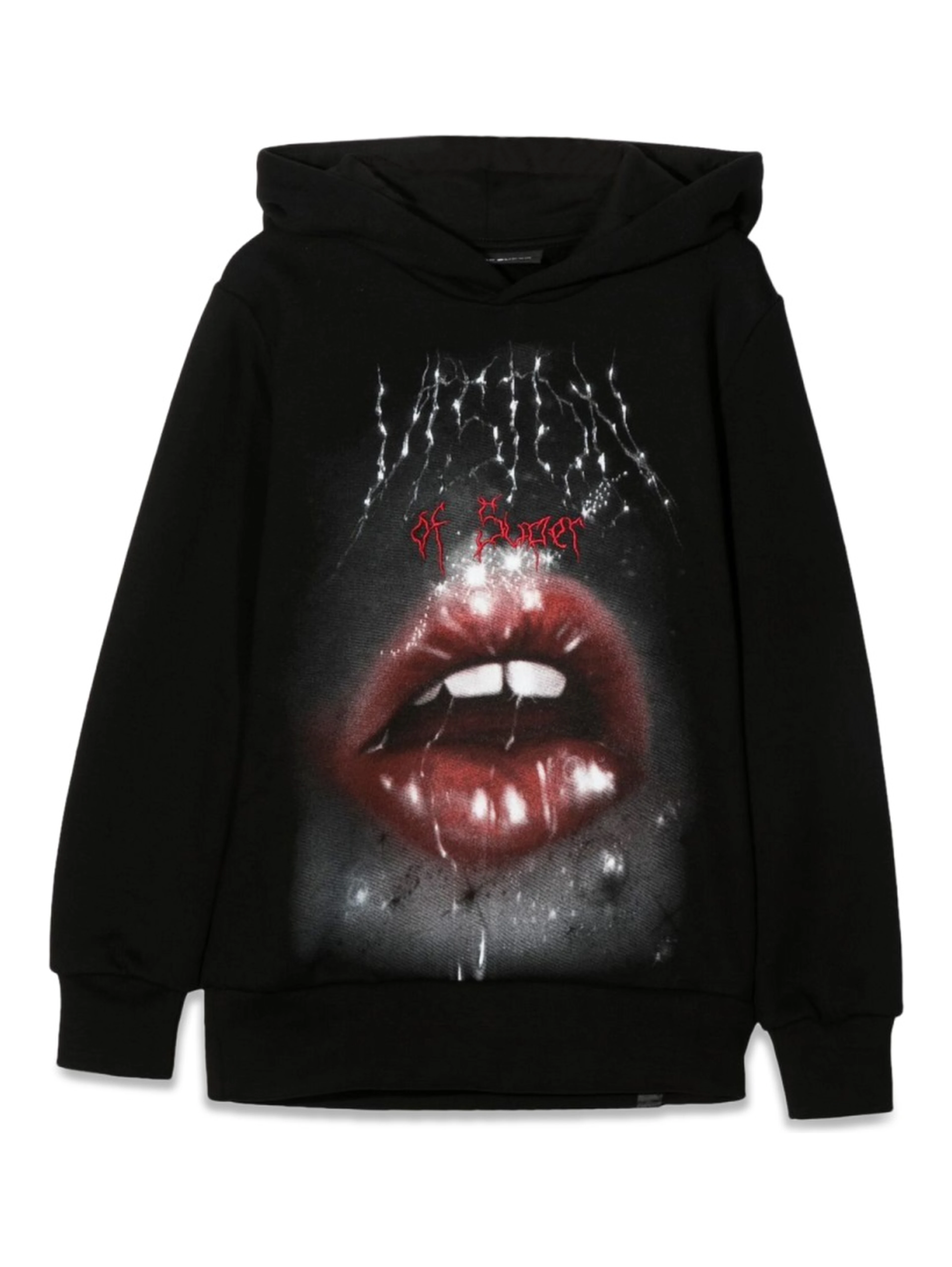 HOODIE ROCK MOUTH PRINT