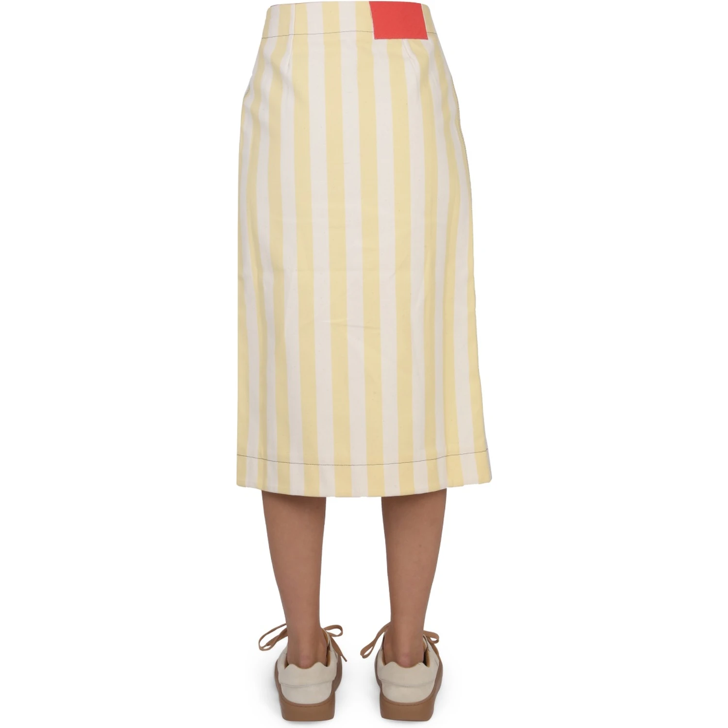 STRIPED PATTERN SKIRT