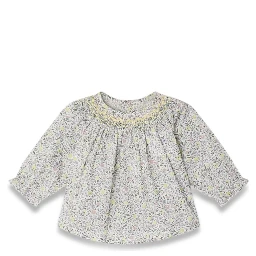 GRIOTTE SMOCKEE BLOUSE