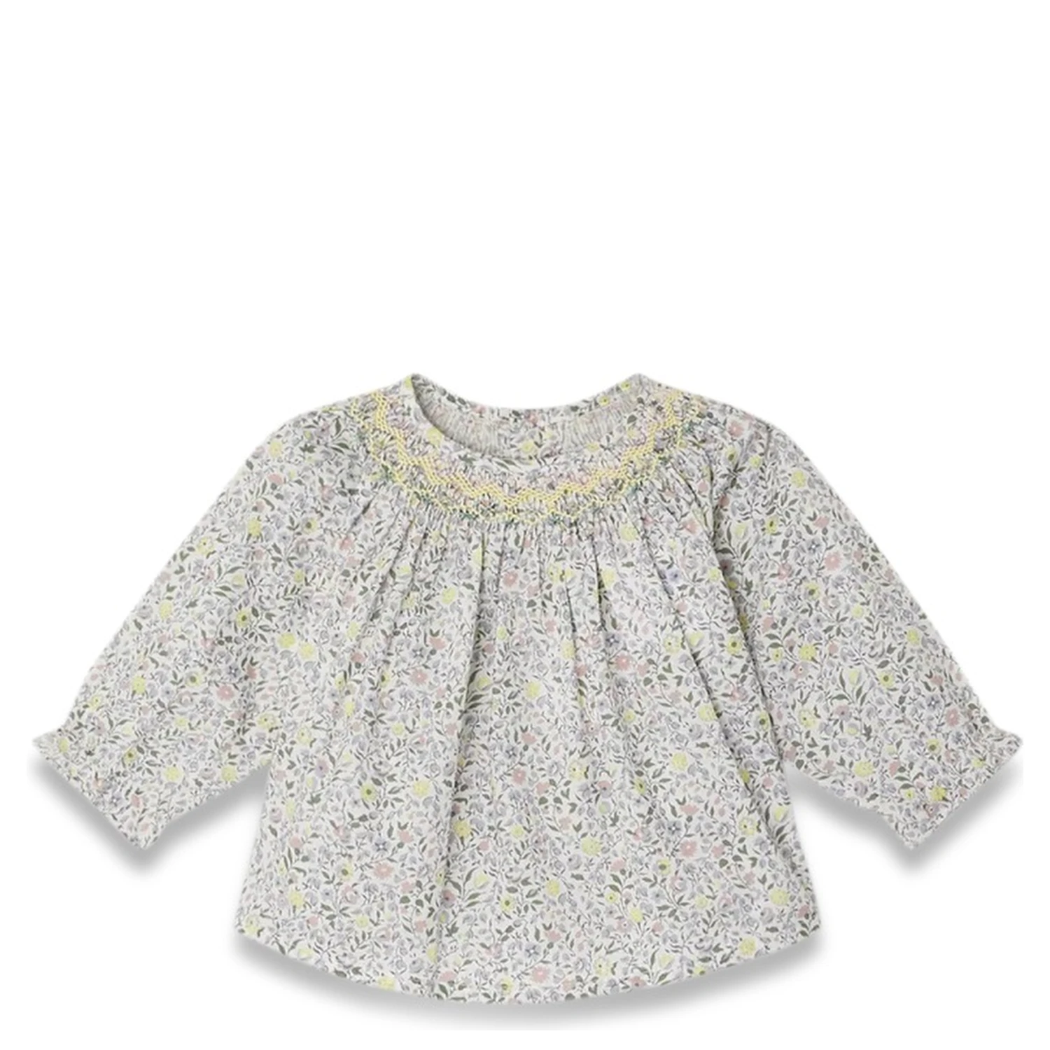 GRIOTTE SMOCKEE BLOUSE