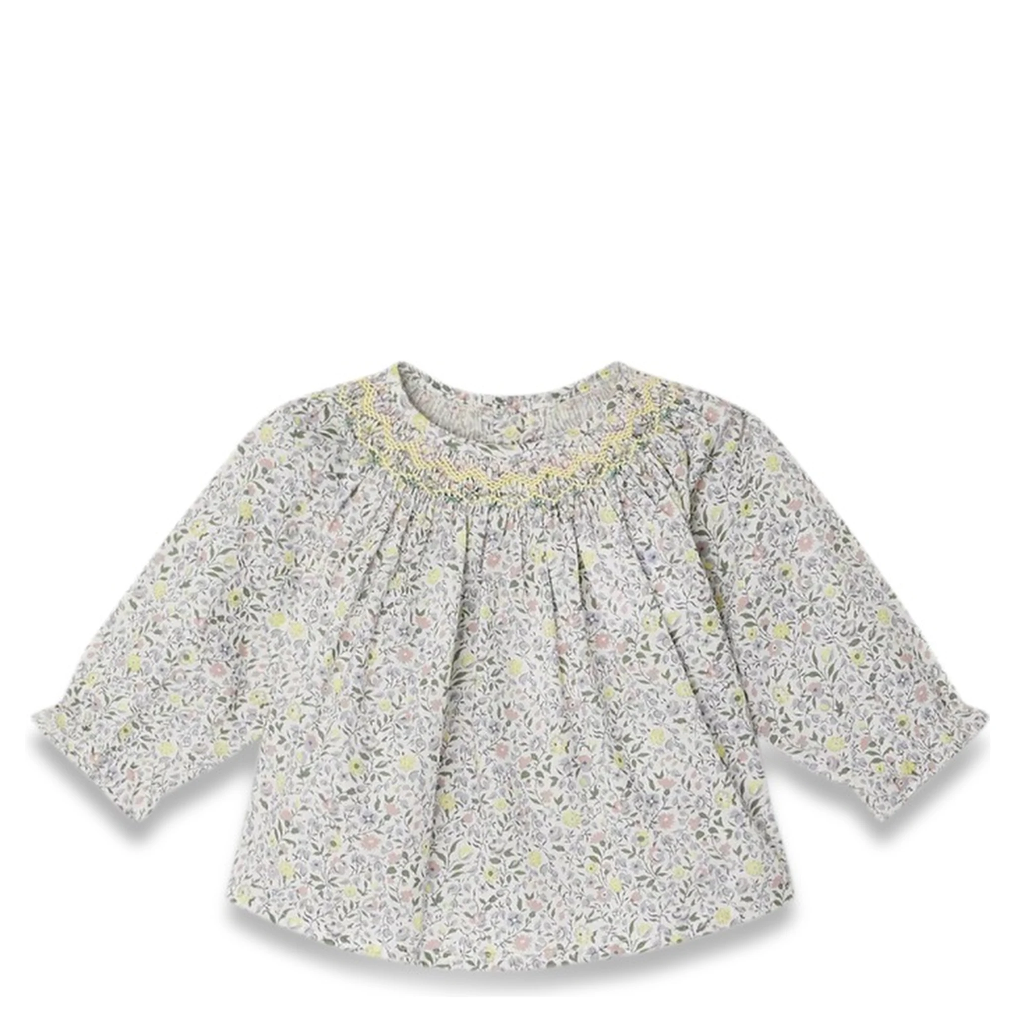 GRIOTTE SMOCKEE BLOUSE