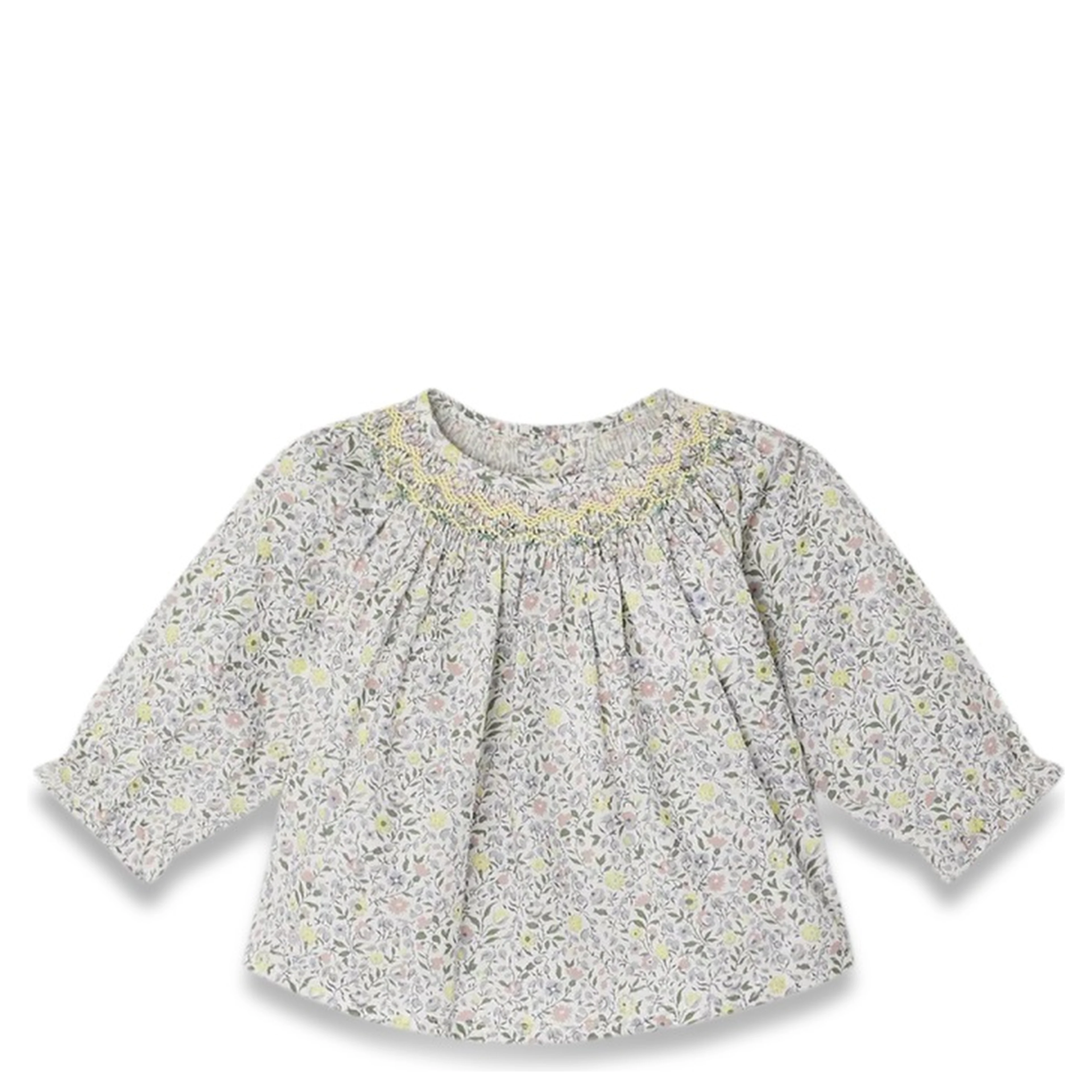 GRIOTTE SMOCKEE BLOUSE