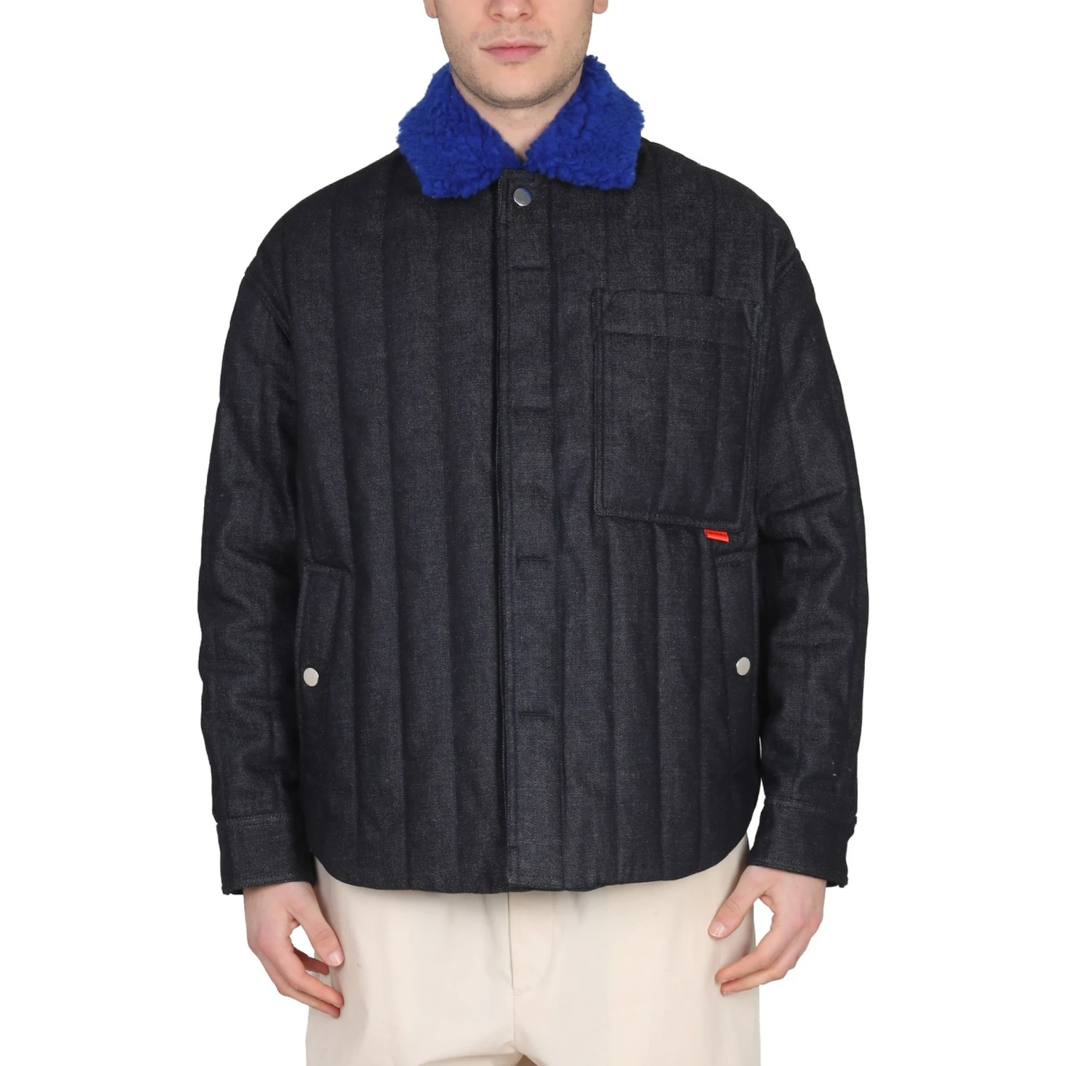 JACKET WITH FAUX FUR