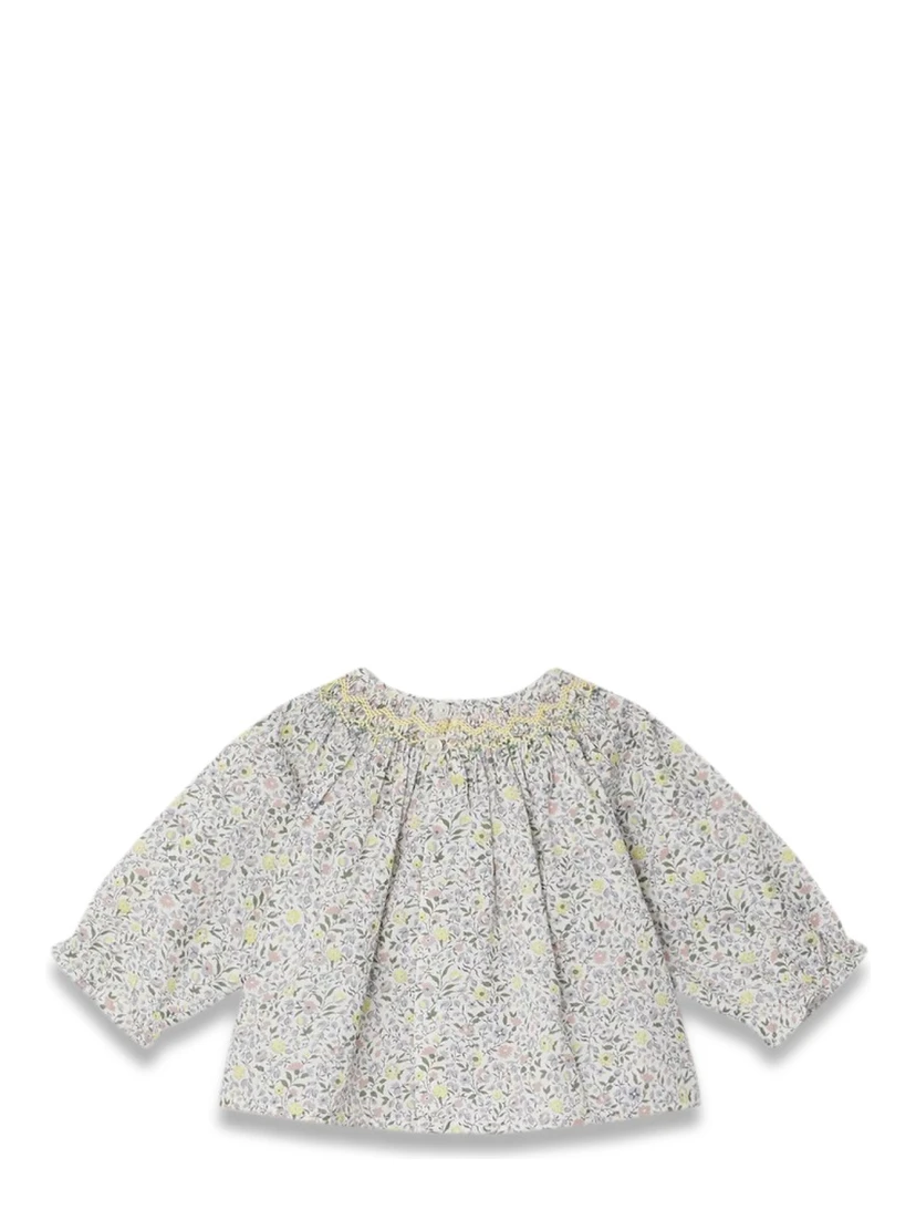 GRIOTTE SMOCKEE BLOUSE