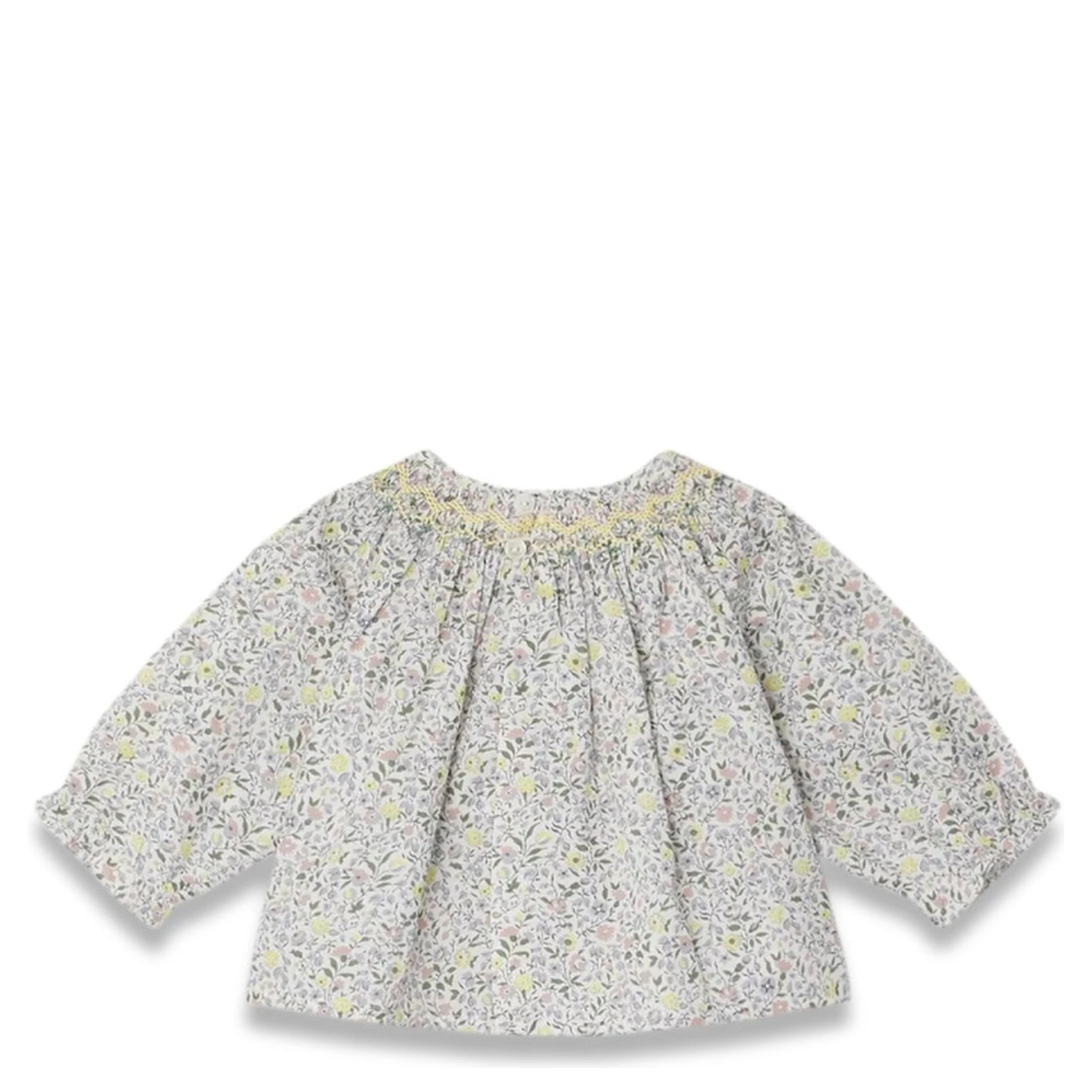 GRIOTTE SMOCKEE BLOUSE