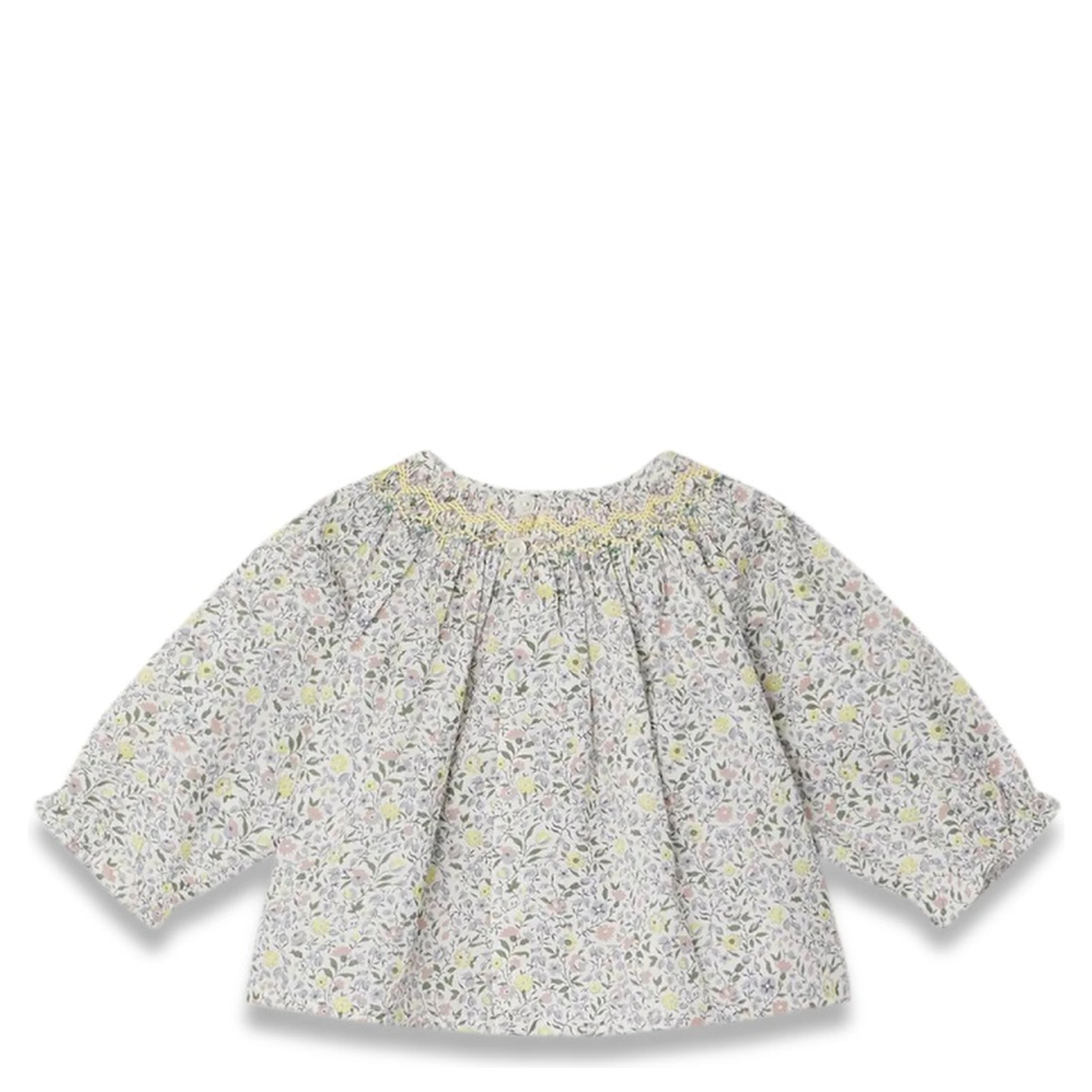 GRIOTTE SMOCKEE BLOUSE