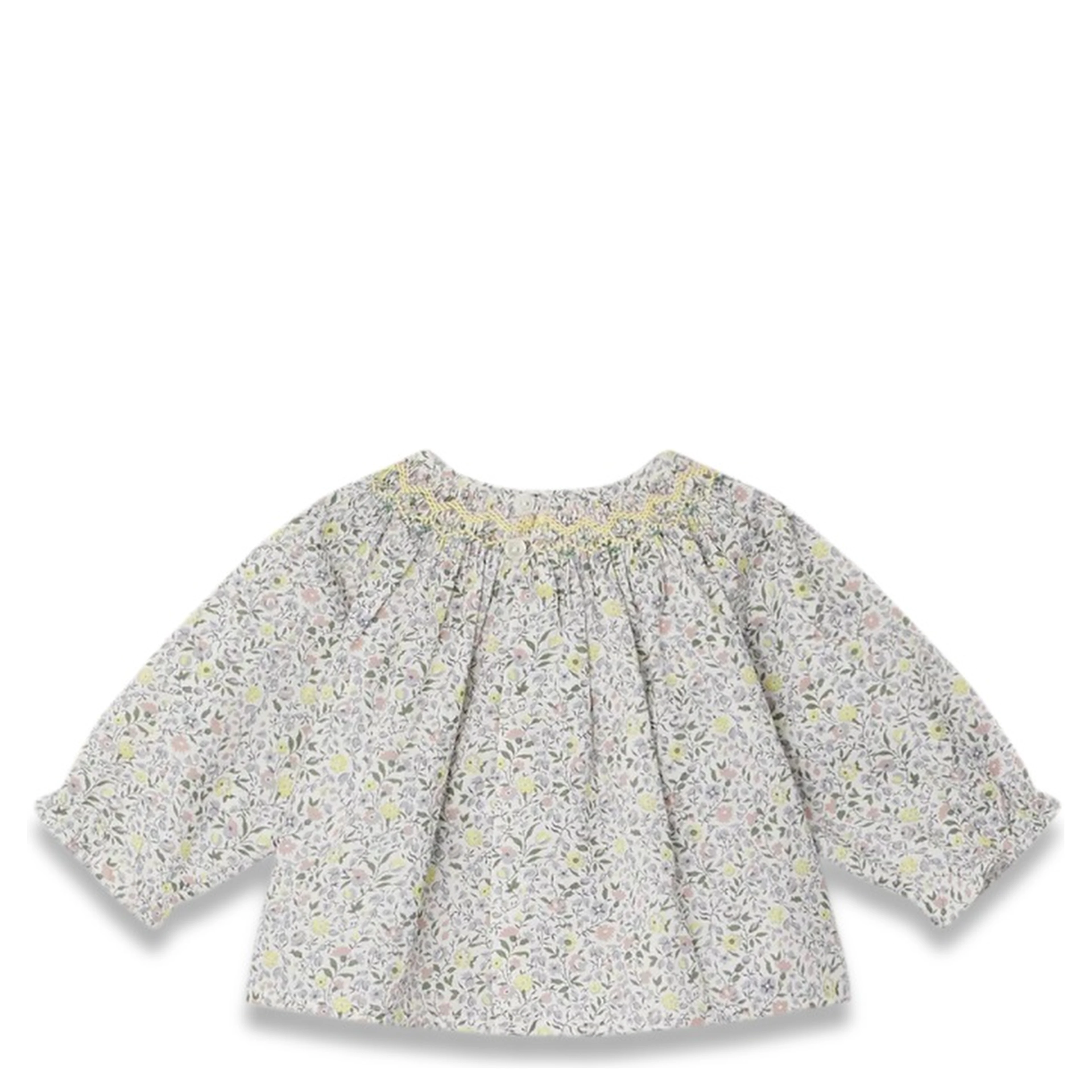 GRIOTTE SMOCKEE BLOUSE