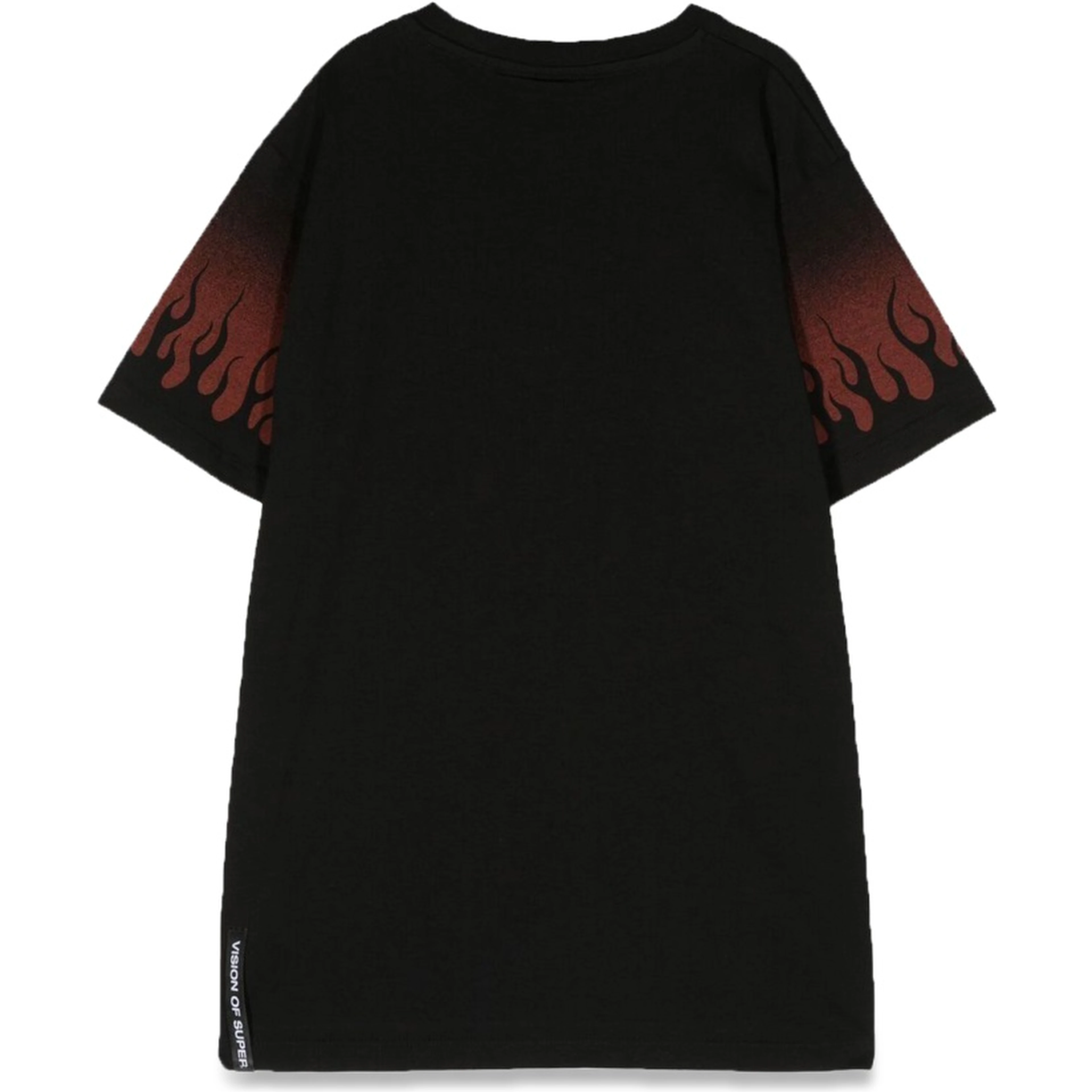NEGATIVE RED FLAMES M/C T-SHIRT