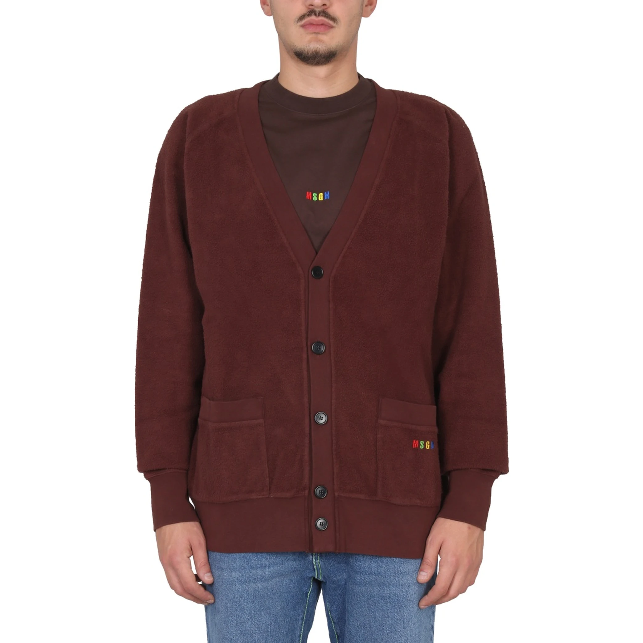 V-NECK CARDIGAN
