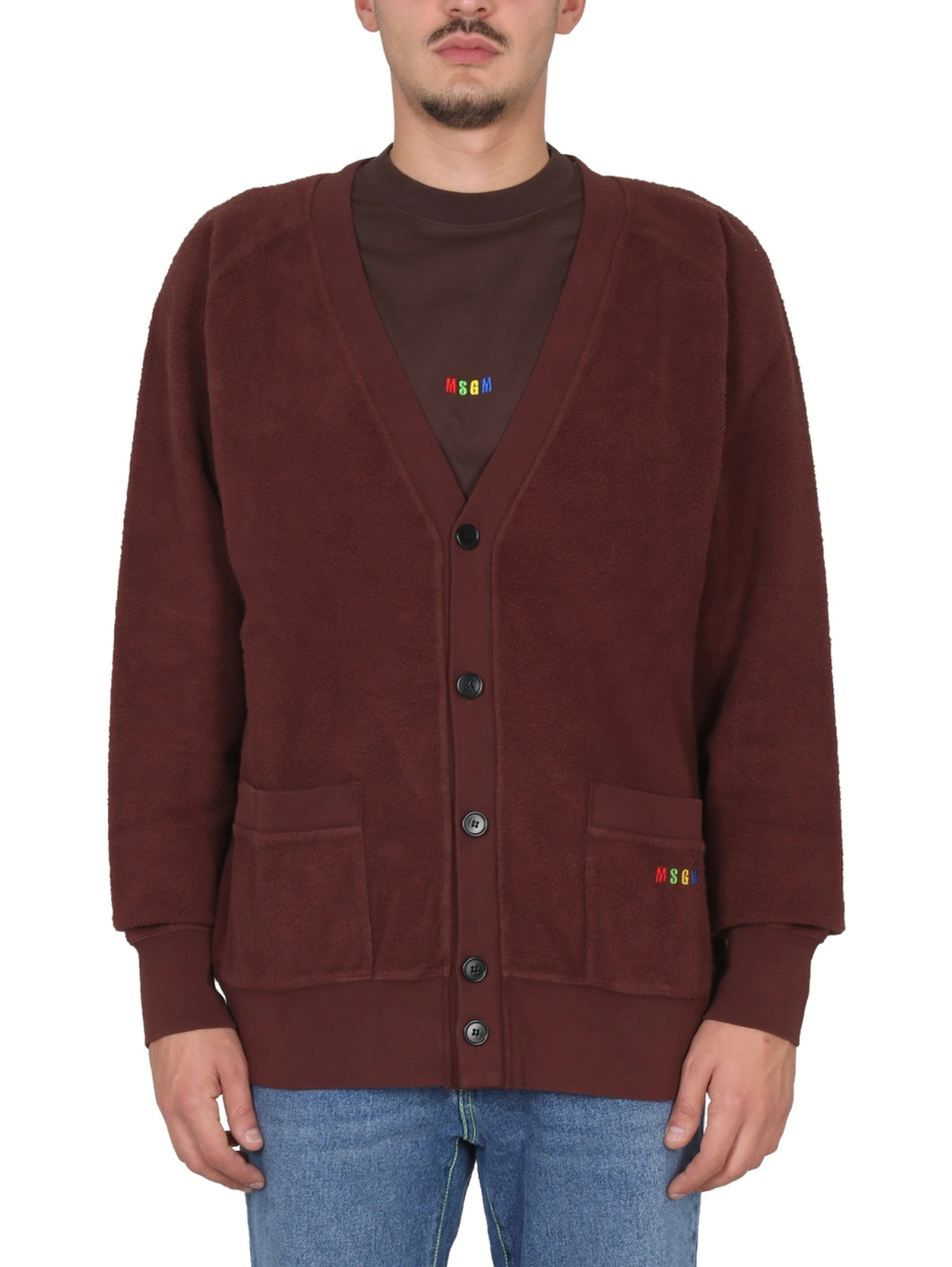 V-NECK CARDIGAN