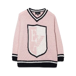 PULLOVER V-NECK COAT OF ARMS EA