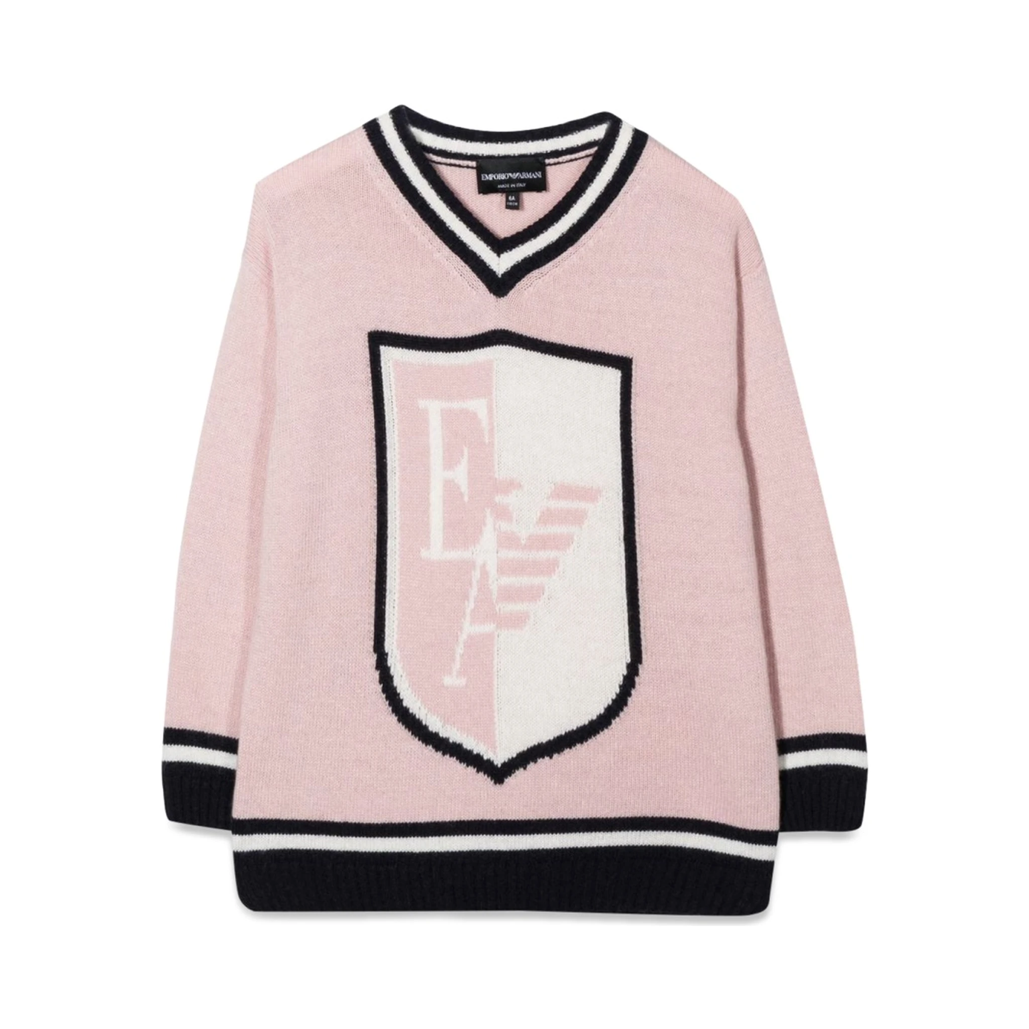 PULLOVER V-NECK COAT OF ARMS EA